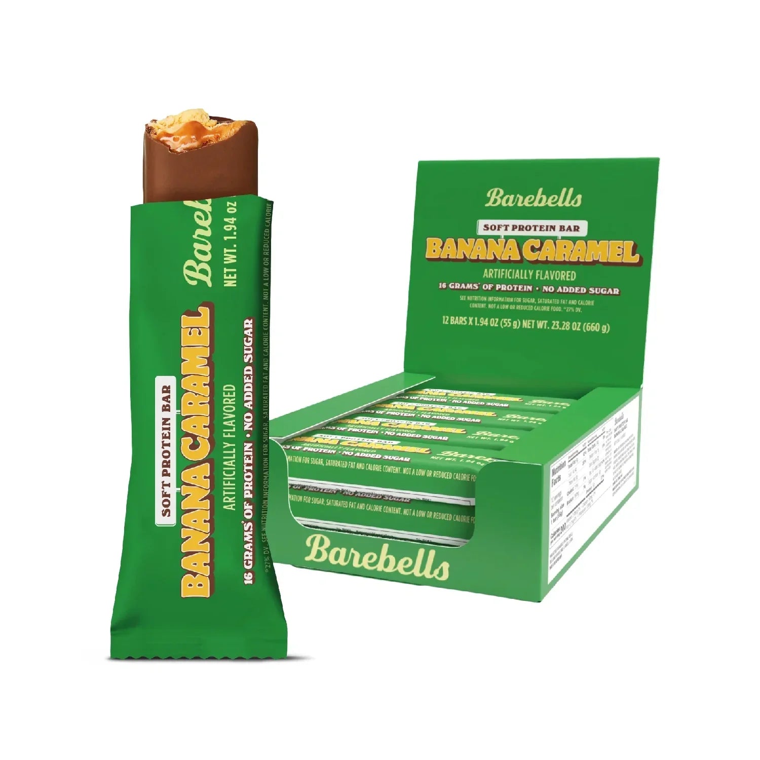 Barebells Protein Bars  - 12 Count, 20g High Protein Treats - Chocolate Nutrition Bar with 1g Total Sugars